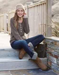 Aviator Shearling Calf Boots 7 Aviator Shearling Calf Boots -Wear Luxe Shop 41997