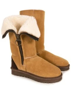 Aviator Shearling Calf Boots 6 Aviator Shearling Calf Boots -Wear Luxe Shop 57644