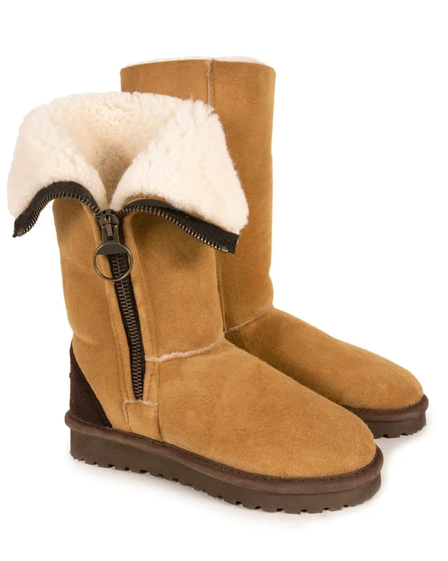 Aviator Shearling Calf Boots 3 Aviator Shearling Calf Boots - Image 3