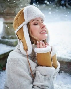 Shearling Hunter Hat