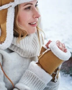 Shearling Wristwarmers