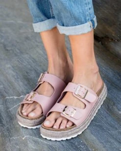 Double Buckle Sandals