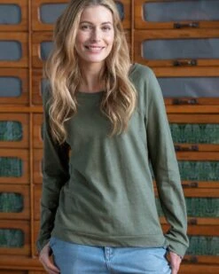 Linen/Organic Cotton Sweatshirt -Wear Luxe Shop 64038