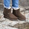 Aviator Shearling Shortie Boots