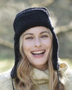Shearling Hunter Hat -Wear Luxe Shop 67349