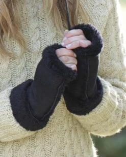 Shearling Wristwarmers -Wear Luxe Shop 67350