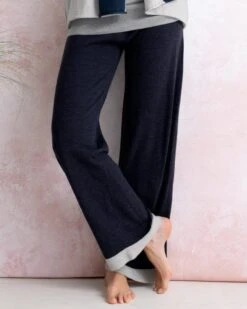 Wide Leg Merino Lounge Pants -Wear Luxe Shop 69630