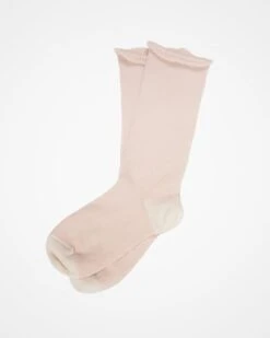 Ladies Pure Cashmere Lounge Socks -Wear Luxe Shop 74952