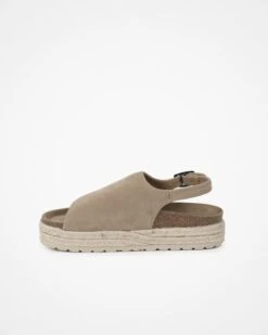 Sling Back Flatform Sandals -Wear Luxe Shop 79368