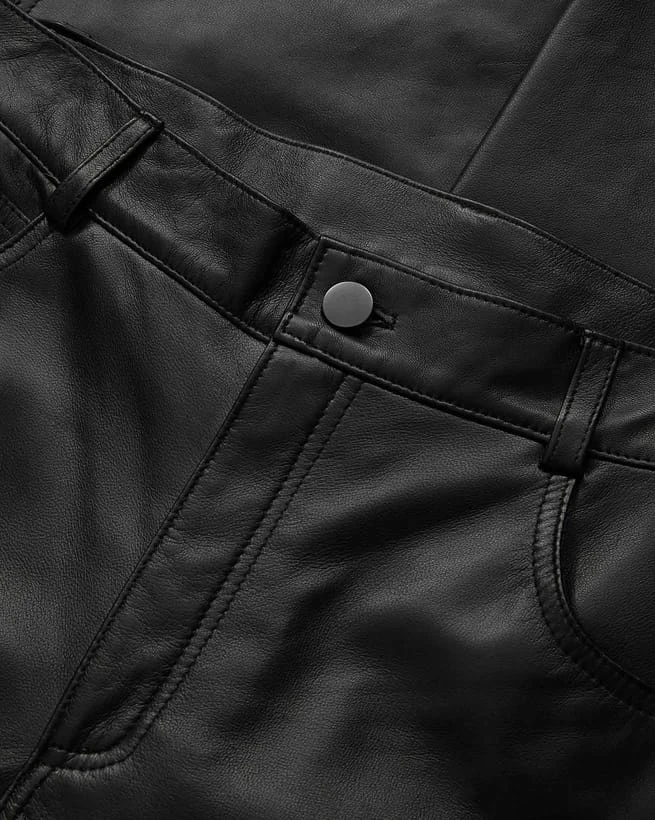 Leather Cigarette Pants 4 Leather Cigarette Pants - Image 4