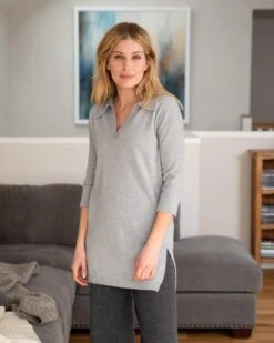 Supersoft Polo Tunic -Wear Luxe Shop 85633