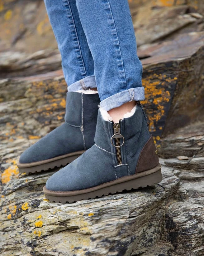 Aviator Shearling Shortie Boots 3 Aviator Shearling Shortie Boots - Image 3