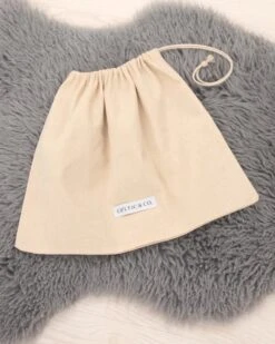 Organic Cotton Slipper Bag -Wear Luxe Shop 89381