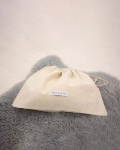 Organic Cotton Slipper Bag -Wear Luxe Shop 89383